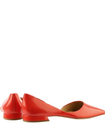 Högl Leder-Ballerinas "Vivien" in Koralle