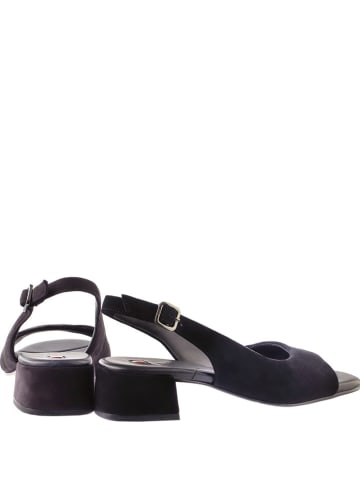 Högl Leren haksandalen "Elsa" donkerblauw