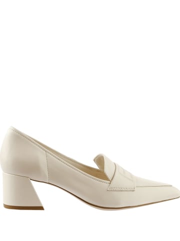Högl Leder-Pumps "Tamara" in Creme