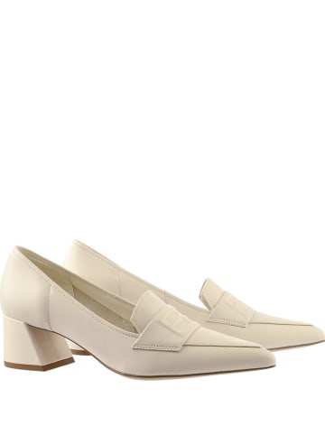 Högl Leder-Pumps "Tamara" in Creme