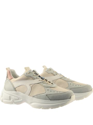 Högl Leren sneakers "Faith" beige/goudkleurig