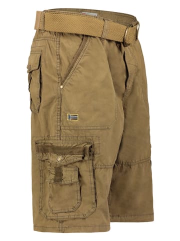 Geographical Norway Cargobermudas "Perou" in Hellbraun