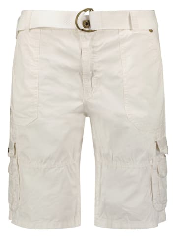 Geographical Norway Bermudy "Perou" w kolorze białym