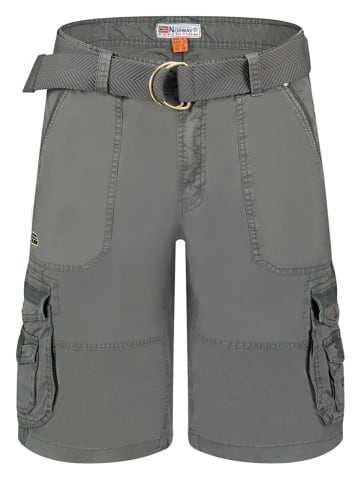 Geographical Norway Cargobermudas "Perou" in Grau
