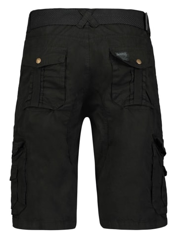 Geographical Norway Cargobermudas "Perou" in Schwarz