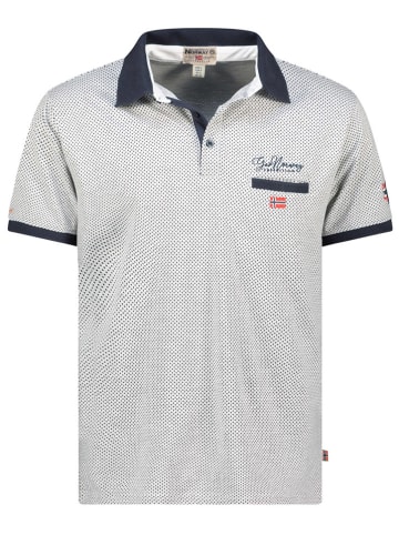 Geographical Norway Poloshirt "Kingdom" in Grau