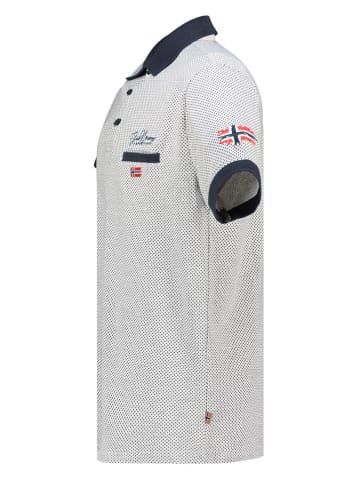 Geographical Norway Poloshirt "Kingdom" in Grau