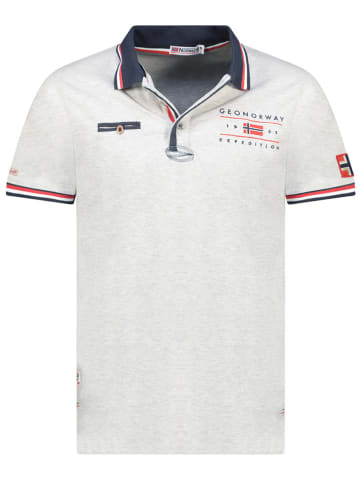 Geographical Norway Poloshirt "Konbustyble" in Grau