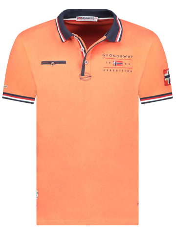 Geographical Norway Poloshirt "Konbustyble" in Orange