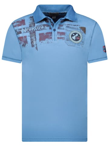 Geographical Norway Poloshirt "Kimac" in Blau