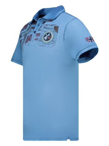 Geographical Norway Poloshirt "Kimac" in Blau