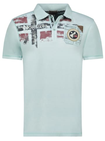 Geographical Norway Poloshirt "Kimac" in Hellblau