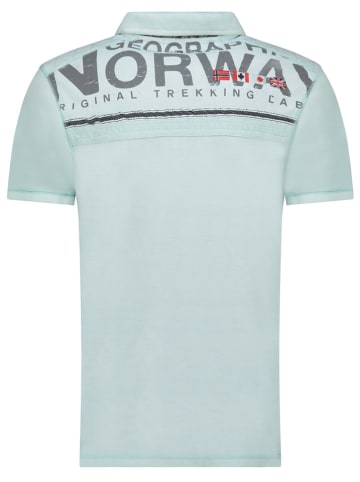 Geographical Norway Poloshirt "Kimac" in Hellblau