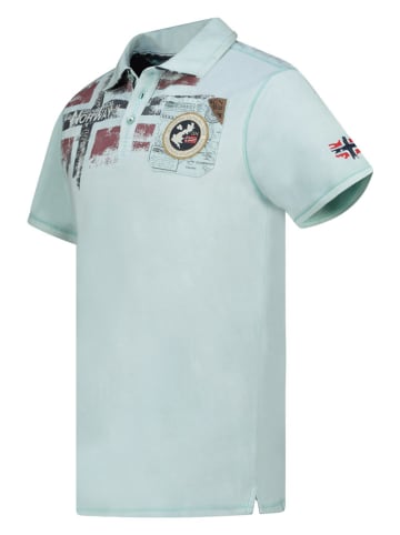 Geographical Norway Poloshirt "Kimac" in Hellblau