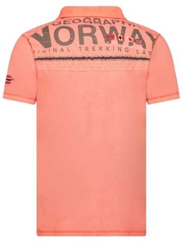 Geographical Norway Poloshirt "Kimac" in Orange