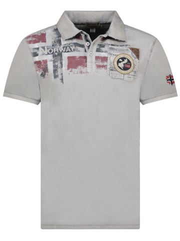 Geographical Norway Poloshirt "Kimac" in Grau