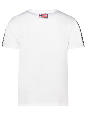Geographical Norway Shirt "Javender" in Weiß
