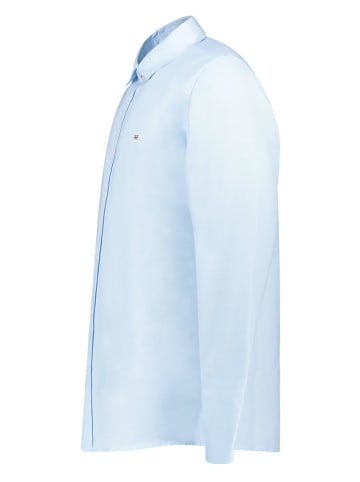 Geographical Norway Koszula "Zac" - Regular fit - w kolorze błękitnym