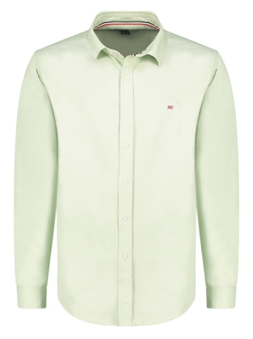 Geographical Norway Koszula "Zac" - Regular fit - w kolorze zielonym