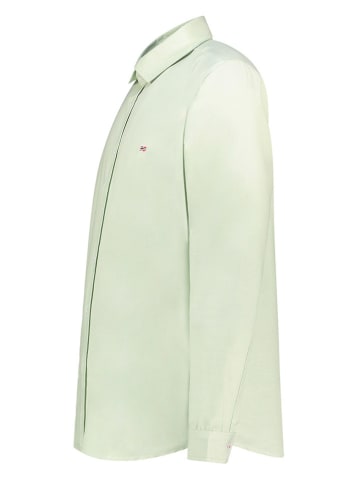 Geographical Norway Koszula "Zac" - Regular fit - w kolorze zielonym