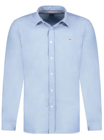 Geographical Norway Koszula "Zac" - Regular fit - w kolorze błękitnym