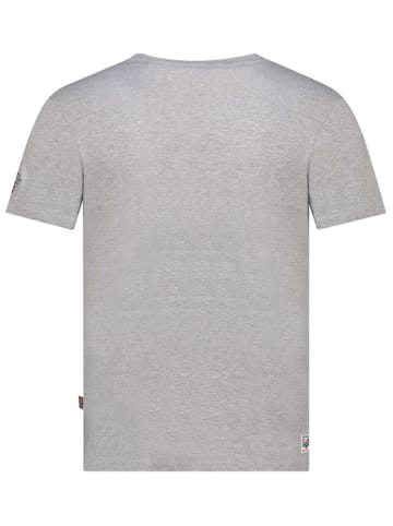 Geographical Norway Shirt "Jpalm" in Grau
