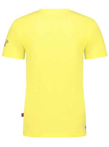 Geographical Norway Koszulka "Jpalm" w kolorze żółtym