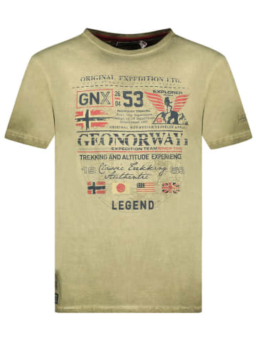 Geographical Norway Shirt "Jorick" in Khaki