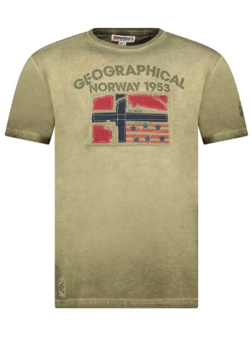 Geographical Norway Shirt "Jotz" in Khaki