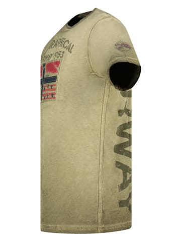 Geographical Norway Shirt "Jotz" in Khaki