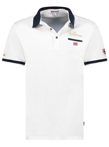 Geographical Norway Poloshirt "Kara" in Weiß