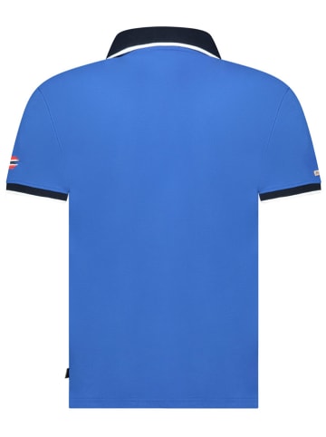 Geographical Norway Poloshirt "Kara" in Blau