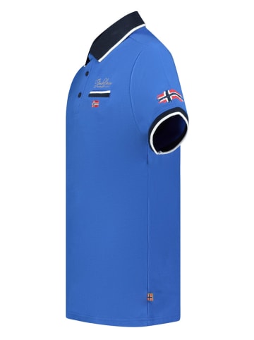 Geographical Norway Poloshirt "Kara" in Blau