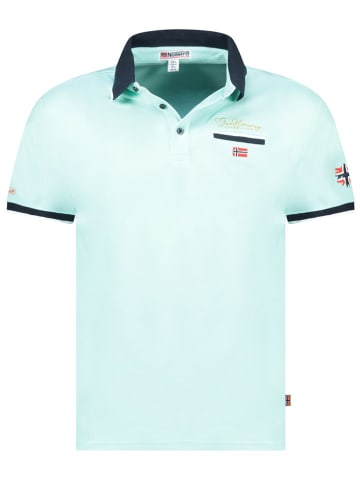 Geographical Norway Poloshirt "Kara" in Türkis