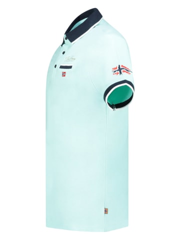 Geographical Norway Poloshirt "Kara" in Türkis