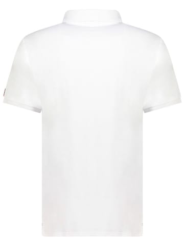 Geographical Norway Koszulka polo "Koffroy" w kolorze białym