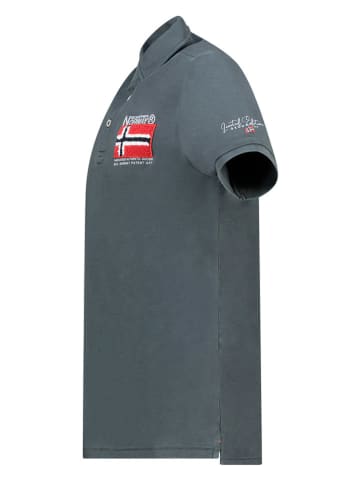 Geographical Norway Poloshirt "Kinvite" in Anthrazit