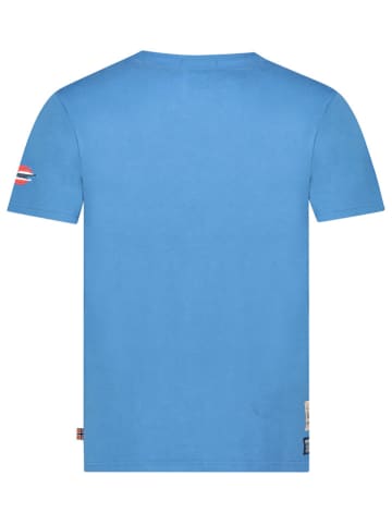 Geographical Norway Shirt "Jaldemar" blauw