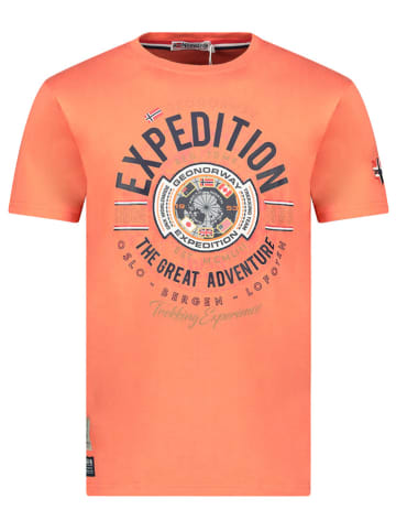 Geographical Norway Shirt "Jaldemar" in Orange