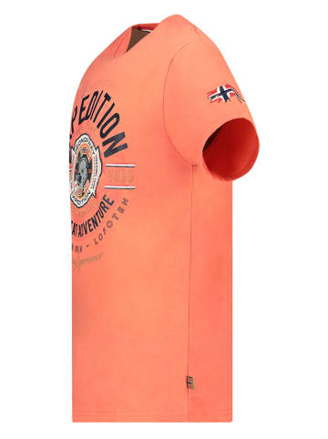 Geographical Norway Shirt "Jaldemar" in Orange