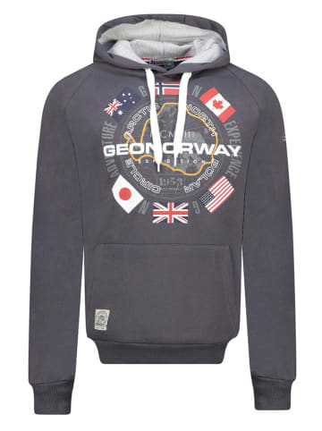 Hoodie "Girkel" in Anthrazit