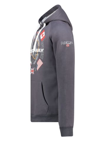 Geographical Norway Bluza "Girkel" w kolorze antracytowym