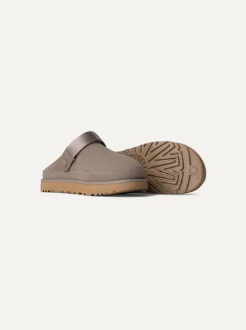 UGG Leder-Hausschuhe "Goldenstar" in Lila