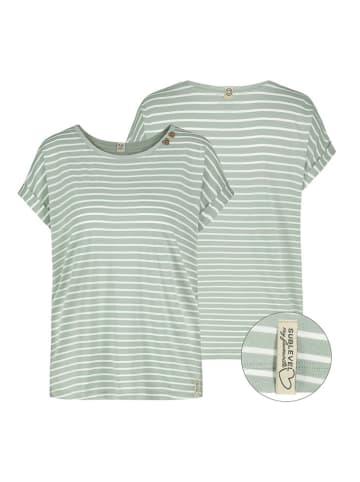 Sublevel Shirt mintgroen/wit