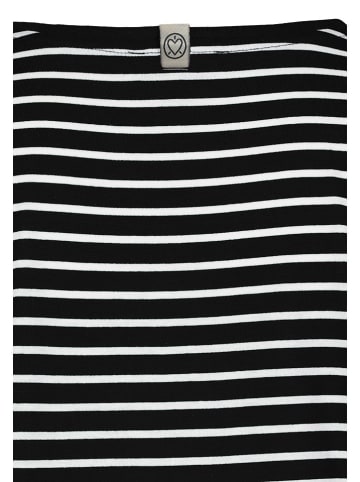 Sublevel Shirt in Schwarz/ Weiß