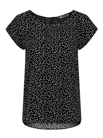 Sublevel Bluse in Schwarz/ Weiß