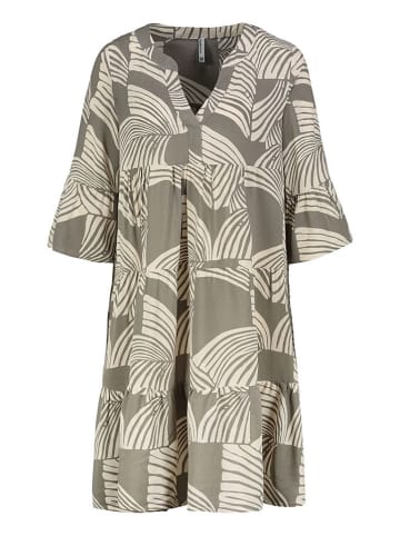 Sublevel Kleid in Grau/ Creme
