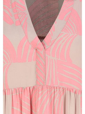 Sublevel Kleid in Rosa/ Beige