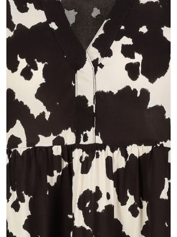 Sublevel Kleid in Schwarz/ Weiß