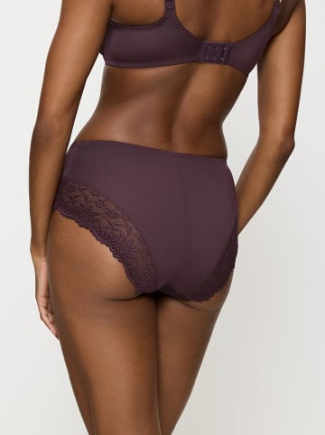 Triumph Figi high waist "Ladyform Soft Maxi Single" w kolorze ciemnofioletowym